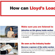 advertising campaign design for London publisher